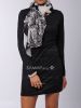 Simple Scoop Neck Long Sleeve Solid Color Slimming Dress