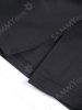 Brief Pure Color Ruched Slimming Dress